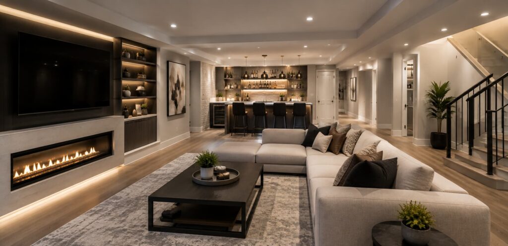 basement renovation mississauga